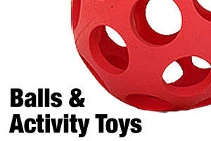 dog balls, fetch toys and activity toys